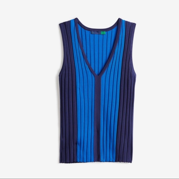 Ava Color Block Sweater Tank - Picture 5 of 5